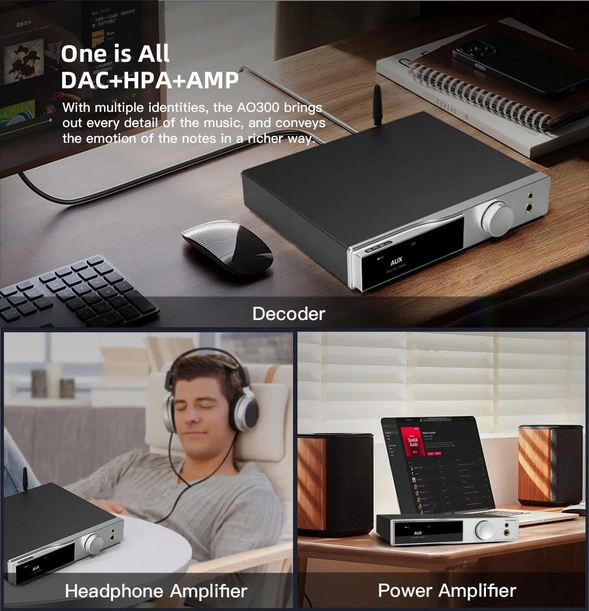 Amply Mini SMSL AO300: Nhỏ Gọn Nhưng Mạnh Mẽ, Đáp Ứng Mọi Nhu Cầu Âm Thanh